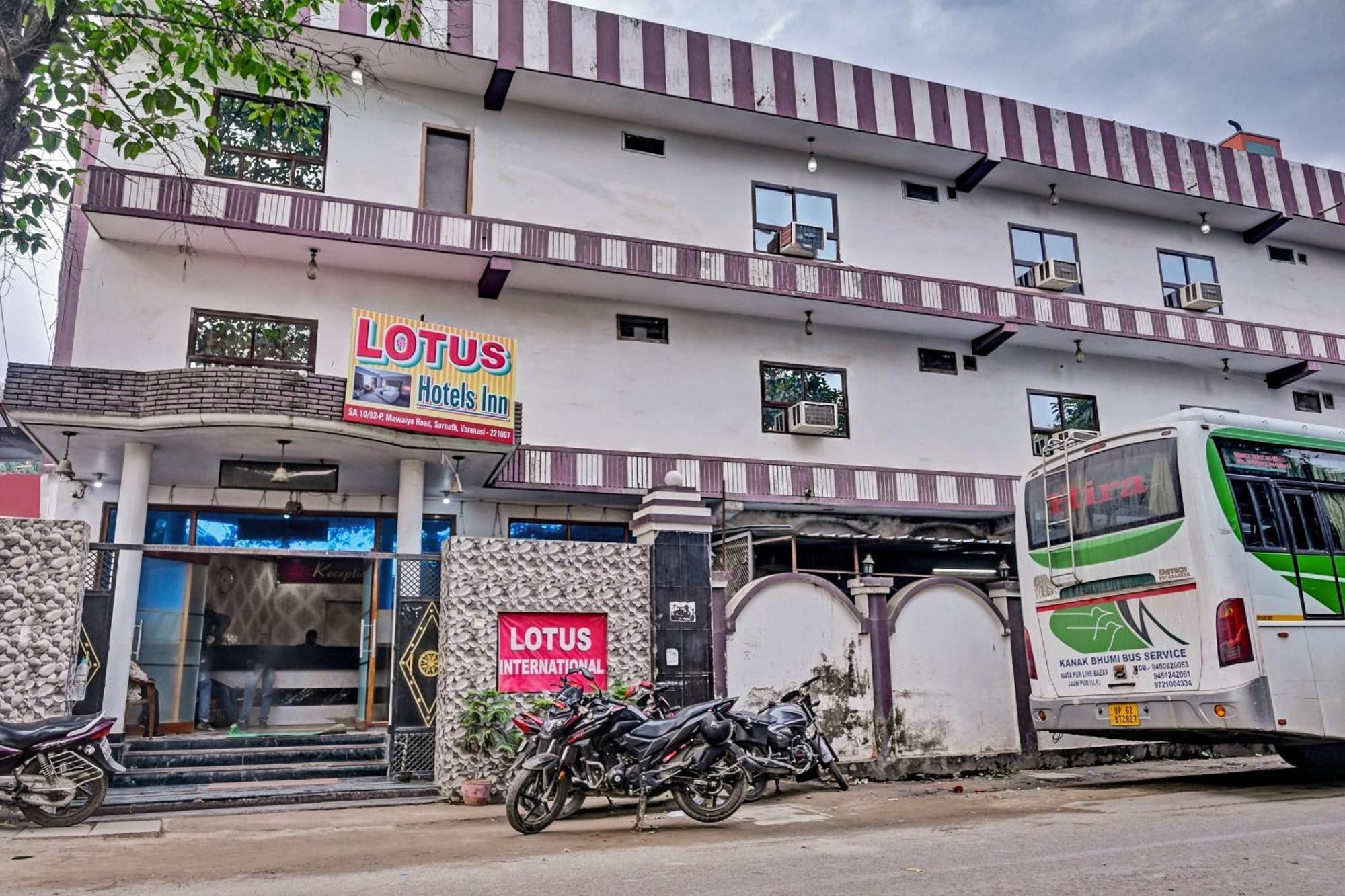 Hotel O Lotus Inn Varanasi Bagian luar foto